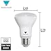 TRIGLOW T99205 7-Watt (50-Watt) R20 Indoor Flood LED Dimmable Light Bulb, Soft white, 550 Lumens, 4-Pack