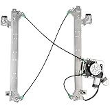 Power Window Regulator for Chevy Avalanche Silverado Suburban, GMC Sierra Yukon, Cadillac Escalade, Rear Left Driver Side, Motor Assembly.