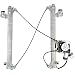 Power Window Regulator for Chevy Avalanche Silverado Suburban, GMC Sierra Yukon, Cadillac Escalade, Rear Left Driver Side, Motor Assembly.
