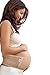 Maternity Belt by Relief Living | Breathable Adjustable Elastic and Thin Belly Band/Brace | Provides Hip, Pelvic, Lumbar and Lower Back Compression Support and Pregnancy Pain Relief | Soft | Beige