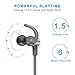 MagicBuds Bluetooth Headphones Magnetic Bluetooth Earbuds IPX5 Wireless Sweatproof Earphones Earbuds for Sport In-Ear with Mic (Bluetooth 4.1, aptX, 6 Hours Play Time, Stereo, Secure Fit Design)Silver