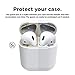 elago Upgraded Dust Guard Compatible with AirPods (Matte Gold, 2 Sets) – Dust-Proof Film, Luxurious Looking, Must Watch Easy Installation Video, Protection from Metal Shavings [US Patent Registered]