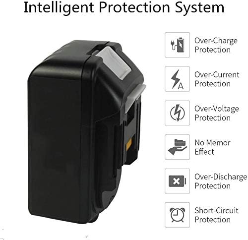 thumbnail image 2 of 18V Charger For Makita Lithium-Ion Batteries – Fits BL1830, BL1840, BL1850, BL1860 2 of 4