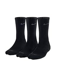 Calcetines de entrenamiento Nike Unisex Dry Cushion Crew (3 pares)
