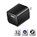 USB Charger Camera, VOOPII 1080P HD Pinhole Camera - 32GB Motion Monitoring Nanny Cam with Home Security Camera System (Black)