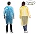 Rain Ponchos, SamheDisposable Universal Size With Hood Five Different colors (10packs, 20packs)