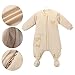 Nine States Kid Sleeping Sack Cotton Detachable Sleeves Wearable Blanket,XX-large