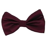 DBC2019 Marron Wedding Bowties Checkered Pre-tied Bowtie By Dan Smith