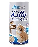 BIG 11 Ounce Cat Litter Box Additive Deodorizer • Effectively Eliminate Litter Box Odors • More Effective Than Arm & Hammer! • All Natural Ingredients • Earth Friendly Corn Cob • Over 70 Essential Oils • Highly Absorbent • Non-Toxic & Biodegradable • Not Only for Litter Boxes • Eliminate Odors in Smelly Places such as, Garbage Cans, Trash Compactors, Bird Cages, Pet Kennels & Carriers or Closets!