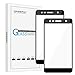 Orzero (2 Pack) Compatible for LG X Charge, LG Fiesta LTE, LG K10 Power, LG X Power 2 (Full Coverage) Tempered Glass Screen Protector, 2.5D Arc Edges 9 Hardness HD (Lifetime Replacement)-Black