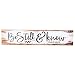 P. Graham Dunn Be Still & Know White Wash 2.5 x 11.75 Inch Solid Pine Wood Farmhouse Stick Sign primary