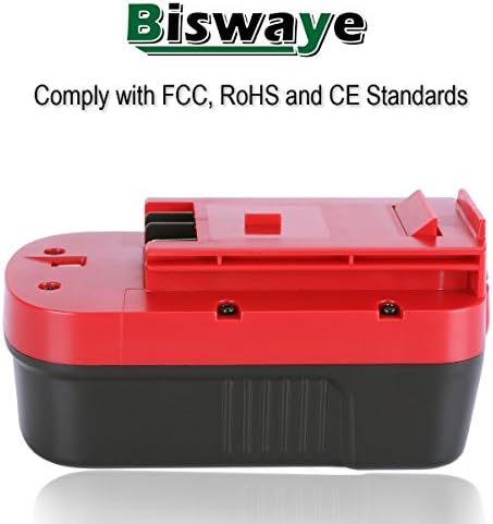 Biswaye 18V Battery for Black & Decker Power Tools