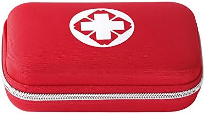First Aid Kit, Aswo 53 Piece Mini Survival Tools Box with Emergency Supplies for Car, Home, Outdoors, Sports, Camping, Hiking or Office