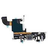 Afeax Compatible with OEM Original USB Charging Port Dock Connector Flex Cable + Microphone + Headphone Audio Jack Replacement Part for iPhone 6S 4.7