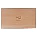 ALG Collections Tea Storage Box with 8 Adjustable Compartments and Glass Lid, 12 x 7 x 4–Inches (Natural Wood)
