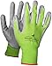 WILDFLOWER Tools Gardening Gloves for Women and Men - Nitrile Coating for Protection (Small, Purple Pair/Green Pair with White Cuff Hem)