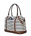 Ladies Women Canvas Travel Weekend Overnight Carry-on Shoulder Duffel Tote Bag and Cosmetic Bag