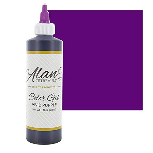 Global Sugar Art, Vivid Purple Premium Food Coloring Gel, 10-1/2 Ounces by Chef Alan - Thumbnail 5