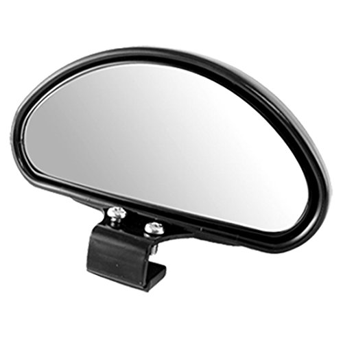 ZYHW Auto Black Plastic Housing Auxiliary Blind Spot Mirror Universal Car Blind Spot Wide Angle Rear Side View Mirror for Vehicle SUV Truck Motorcycle - Thumbnail 5