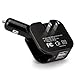 Elepower 2-in-1 Portable Travel Charger with Foldable AC Wall / DC Car Plug and Dual Smart USB Ports 2.1A in Total Car Charger for iPhone 7/6S Plus,Samsung Galaxy,Nexus,LG HTC and More-Black