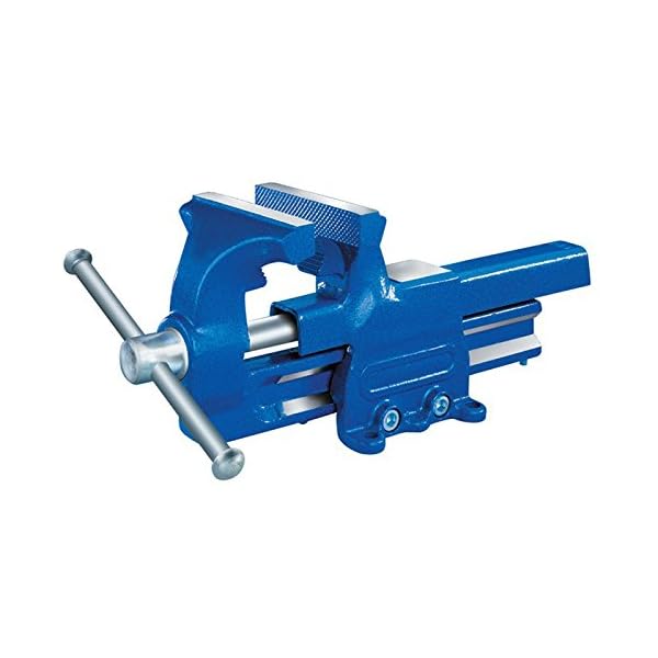 PROMAT 830232 Schraubstock B.140mm Spann-W.200mm m.Rohrspannbacken PROMAT angeschweißt