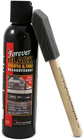 Forever Black Bumper &amp; Trim 6 Oz. (NEW Improved Formula &amp; Larger Size)