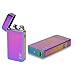 Electric USB Rechargeable Flameless Lighter, Double Arc Tactical Cigar Lighter, Electronic Windproof Cigarette Lighter, No Gas Arc Lighter Colorful Rainbow Ice By CPENT