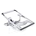 Adjustable Laptop Stand,Portable Notebook Riser,Five-Gears Adjustable Desktop Holder,for All 11-15.6 Inch MacBook,HP,Dell,IBM,iPad Tablet Heat Dissipation Using (Silver).thumb 2