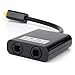 MOBOREST Fiber Optic Audio Cable 1 in 2 Out,2port Toslink Digital Optical Audio Splitter Adapter, Ideal for Connecting Your CD Player Digital Audio Source to Both of Your Receiver and Recorder