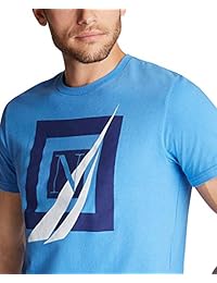 Camiseta gráfica Nautica Nautical Series - Camiseta de manga corta para hombre (100% algodón)