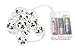 Kikkerland String Lights Silver Globe