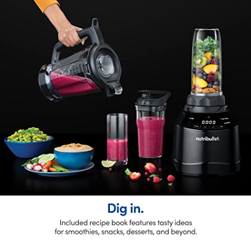 NutriBullet NBF50520 Touch Combo Blender, 64 oz, Black Pricepulse