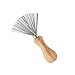 ZEUS Brush Cleaning Rake - Best Hair Removal Tool for Everyday Beard Brush Cleaning & Maintenance (MADE IN GERMANY)