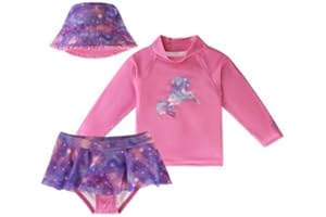 UV SKINZ UPF 50+ Girls' 3-Piece Swim Set