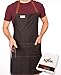 Denim Apron With Pockets - Stay Organized When You're BBQ Grilling And Cooking - Stylish Cooking Aprons For Men - Make An Awesome Gift - Fully Adjustable, Contemporary Design - Machine washable
