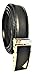 New Mens Leather Belt Easy Lock Designers Orion Select Garment Belts for Men … (Gold)