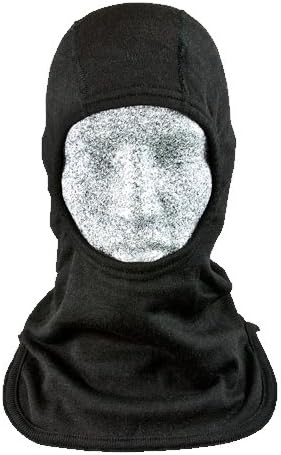 PGI 3029298-SF Fire Fighting and Arc Resistant Hood, Cobra Classic with Comfort Plus Liner Sure Fit, Carbon Shield, One Size, Black