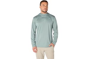 Carhartt Mens Force Sun Defender™ Lightweight Long-Sleeve Hooded Logo Graphic T-Shirt
