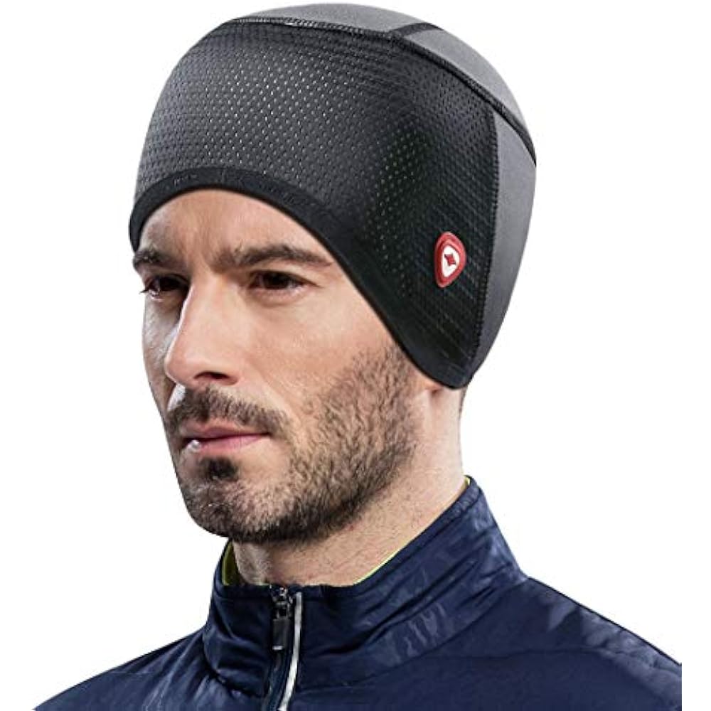 Cycling Skull Cap Helmet Liner Bicycle Hat Thermal Fleece Windproof