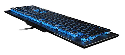 ROCCAT Vulcan 80 - Mechanical Gaming Keyboard, Titan Switches, Durable Design, Anodized Black Aluminum Back Plate