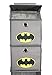 Batman Closet Hanging Organizer – 2 Storage Compartments, 1 Removable Laundry Bin – Collapsible Storage Bin for Toys - Bedroom Organizer - Foldable Bin with Large Capacity. Kid’s Room Decor
