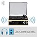 HOFEINZ Vintage Wireless Bluetooth Out Wooden Belt Driven 3 Speed Turntable with Built in Stereo Speakers AM/FM Radiothumb 3