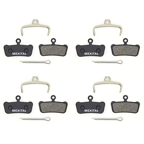 MEXITAL 4 pairs Disc Brake Pads fit for Avid E7 Trail E9 Trail XX Trail XO Trail Sram Guide