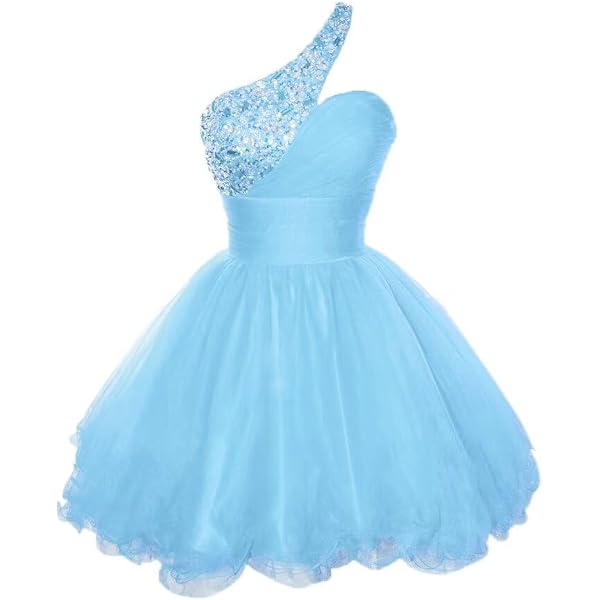 Amazon.com: WDBFY Strapless Tulle Prom Dresses Short for Teens Crystal  Ruffle Cocktail Party Poofy Gown Mini Evening Party Gown Baby Blue 0 :  Clothing, Shoes & Jewelry