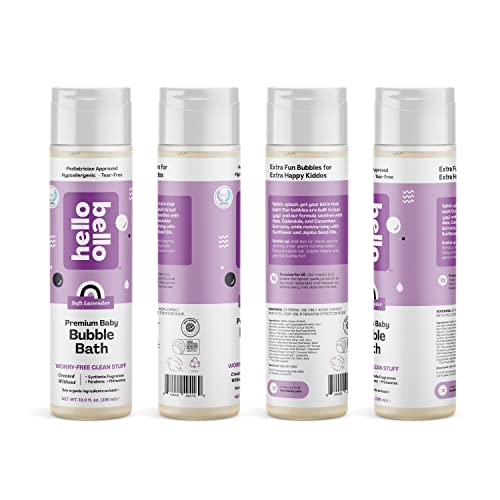 Hello Bello Soft Lavender Bubble Bath TearFree, Hypoallergenic