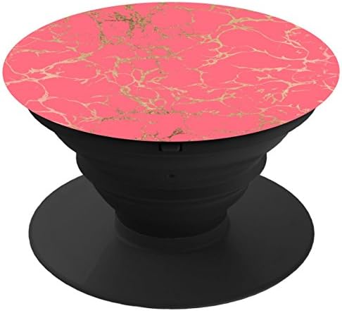 Pop Cell Phone Holder Sockets.Expanding Stand and Grip Mount Smartphone Holder for IPad iphone X 5 6 7 8 Samsung Galaxy S3 S4 S5 S6 S7 S8 Note 4 5(Black) Coral Pink Gold Faux Foil Marble