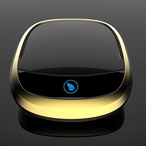 Hudong 車載空気清浄機 国際ブランド マイナスイオン発生 車用 イオン発生器 静音 アロマディフューザー エアクリーナー B Color タバコ 除菌