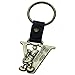 Mickey Mouse Letter V Brass Key Chain