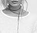 Punk Gothic Velvet Long Chain Wrap Choker Tattoo Necklaces Silver Tube Tassel,65inch