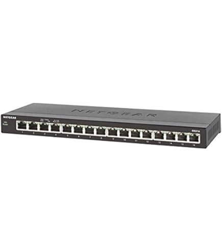Amazon.com: NETGEAR 16-Port Gigabit Ethernet Network Switch, Hub